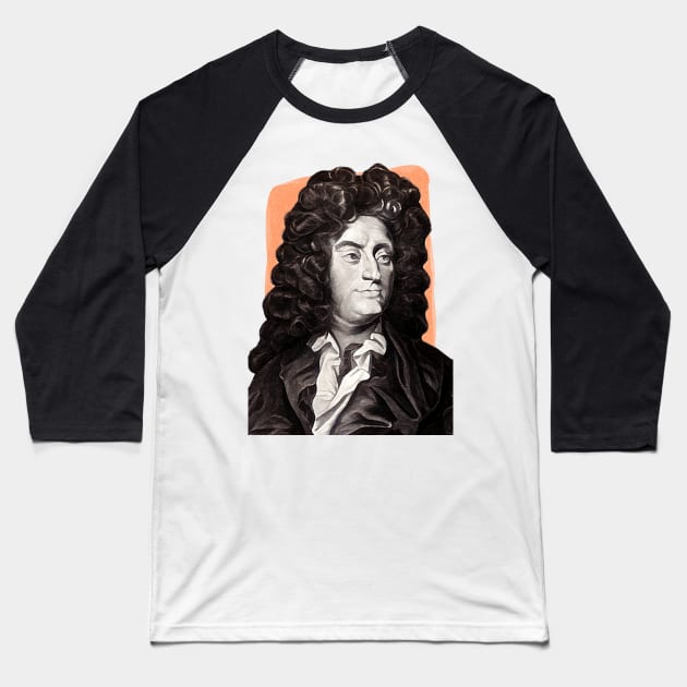 Italian French Composer Jean-Baptiste Lully illustration Baseball T-Shirt by Litstoy 